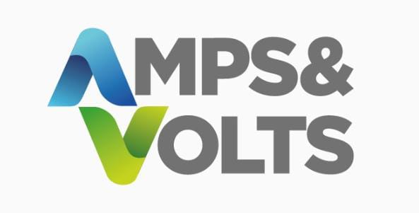 AMPS & VOLTS Logo